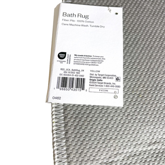 Lemon Shaped Bath Rug - Picture 7 of 10